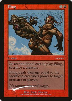 2001 Magic the Gathering Arena League 2001 #NNO Fling Front