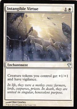2014 Magic the Gathering Modern Event Deck #7 Intangible Virtue Front