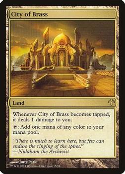 2014 Magic the Gathering Modern Event Deck #15 City of Brass Front