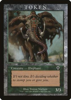 2001 Magic the Gathering Magic Player Rewards 2001 #NNO Elephant Front