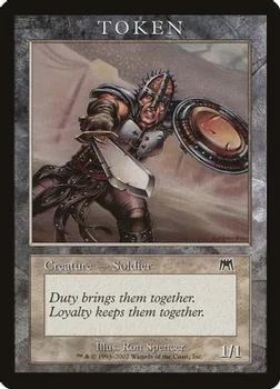 2002 Magic the Gathering Magic Player Rewards #NNO Soldier Front