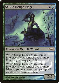 2008 Magic the Gathering Gateway 2008 #20DCI Selkie Hedge-Mage Front