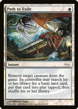 2009 Magic the Gathering Wizards Play Network #24DCI Path to Exile Front