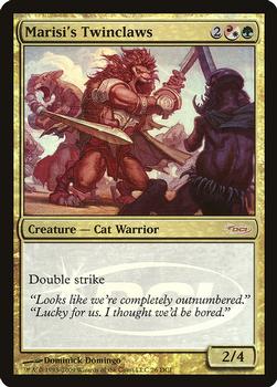 2009 Magic the Gathering Wizards Play Network #26DCI Marisi's Twinclaws Front