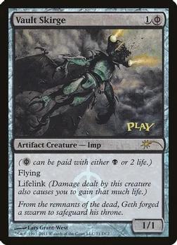 2011 Magic the Gathering Wizards Play Network #71DCI Vault Skirge Front
