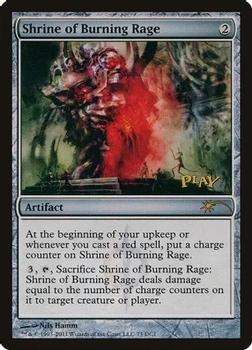 2011 Magic the Gathering Wizards Play Network #73DCI Shrine of Burning Rage Front
