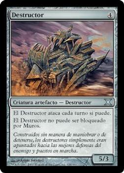 2007 Magic the Gathering 10th Edition Spanish #328 Destructor Front