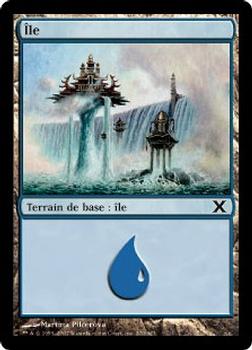 2007 Magic the Gathering 10th Edition French #368 Île Front