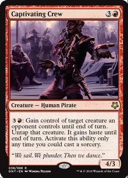 2018 Magic the Gathering Game Night #38 Captivating Crew Front