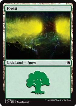2018 Magic the Gathering Game Night #67 Forest Front