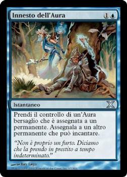 2007 Magic the Gathering 10th Edition Italian #67 Innesto dell'Aura Front