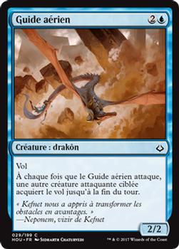 2017 Magic the Gathering Hour of Devastation French #29 Guide aérien Front