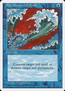 1994 Magic the Gathering Miscellaneous Promos #NNO Blue Elemental Blast Front
