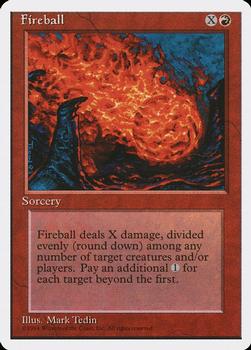 1994 Magic the Gathering Miscellaneous Promos #NNO Fireball Front