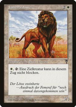 1995 Magic the Gathering Miscellaneous Promos #NNO Jamuraan Lion Front