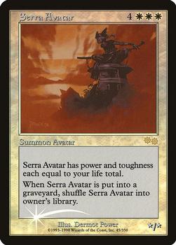 1998 Magic the Gathering Miscellaneous Promos #45 Serra Avatar Front