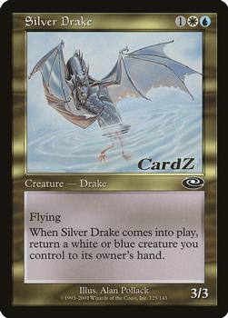 2001 Magic the Gathering Miscellaneous Promos #125 Silver Drake Front