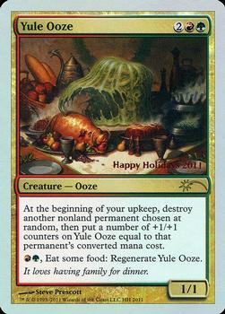 2011 Magic the Gathering Miscellaneous Promos #HH2011 Yule Ooze Front