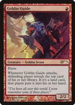 2012 Magic the Gathering Miscellaneous Promos #GP2012a Goblin Guide Front
