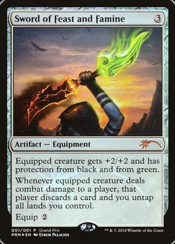 2016 Magic the Gathering Miscellaneous Promos 2016 #001 Sword of Feast and Famine Front