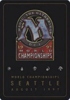 1997 Magic the Gathering World Championships #NNO Circle of Protection: Black Back