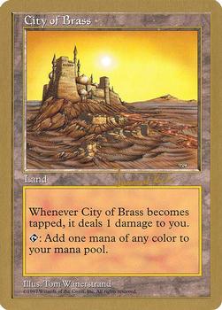 1997 Magic the Gathering World Championships #NNO City of Brass Front