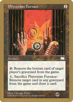 1998 Magic the Gathering World Championship Decks 1998 #NNO Phyrexian Furnace Front