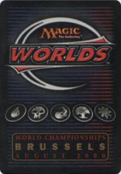 2000 Magic the Gathering World Championship #61 Brainstorm Back