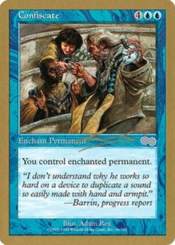 2000 Magic the Gathering World Championship #66 Confiscate Front