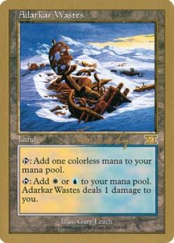 2000 Magic the Gathering World Championship #319 Adarkar Wastes Front