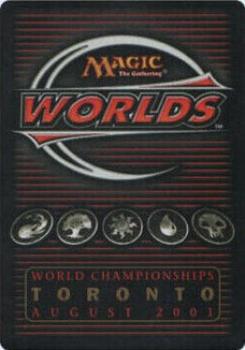 2001 Magic the Gathering World Championship Decks #72 Darting Merfolk Back