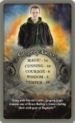 2009 Top Trumps Specials Harry Potter and The Half-Blood Prince #NNO Gregory Goyle Front