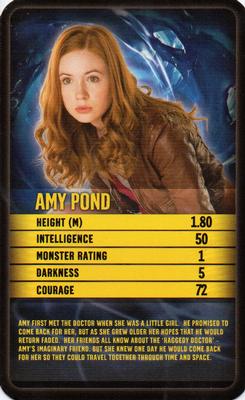 2010 Top Trumps Specials Doctor Who #NNO Amy Pond Front