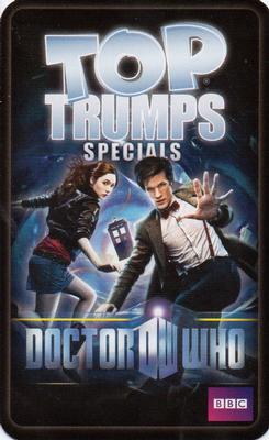 2010 Top Trumps Specials Doctor Who #NNO Dalek Strategist Back