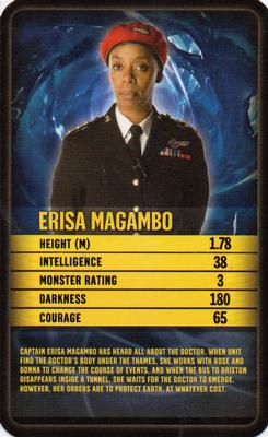 2010 Top Trumps Specials Doctor Who #NNO Erisa Magambo Front