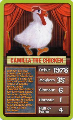 2011 Top Trumps Specials The Muppet Show #NNO Camilla the Chicken Front