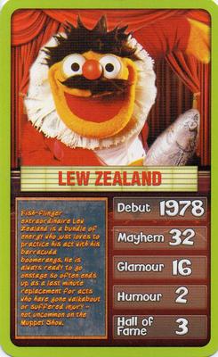 2011 Top Trumps Specials The Muppet Show #NNO Lew Zealand Front