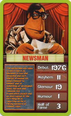 2011 Top Trumps Specials The Muppet Show #NNO Newsman Front