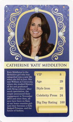 2011 Top Trumps Very Specials The Royal Wedding #NNO Catherine 