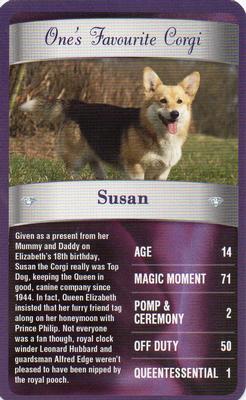 2012 Top Trumps The Diamond Jubilee One's Favourite Things #NNO Susan Front