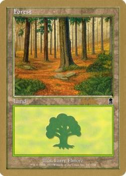 2002 Magic the Gathering World Championship Decks #347 Forest Front