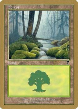 2002 Magic the Gathering World Championship Decks #328 Forest Front
