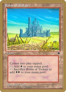 1996 Magic the Gathering Pro Tour #NNO Ruins of Trokair Front