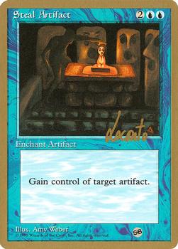 1996 Magic the Gathering Pro Tour #NNO Steal Artifact Front