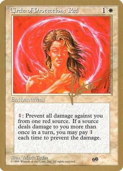 1996 Magic the Gathering Pro Tour #NNO Circle of Protection: Red Front