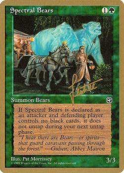 1996 Magic the Gathering Pro Tour #NNO Spectral Bears Front