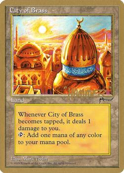 1996 Magic the Gathering Pro Tour #NNO City of Brass Front