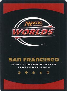 2004 Magic the Gathering World Championship #53 Thirst for Knowledge Back