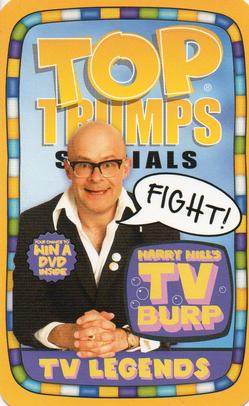 FB3 Top Trumps Single Card Harry Hills TV Burp Celebrity Characters Various 