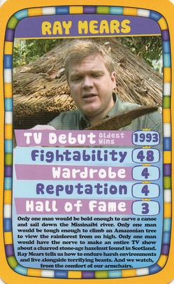 2010 Top Trumps Specials Harry Hills TV Burp TV Legends #NNO Ray Mears Front
